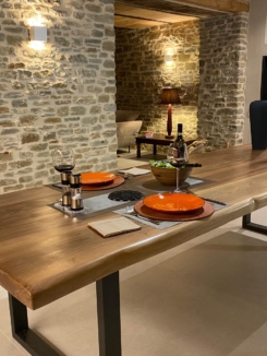 Tavolo in noce nazionale massello